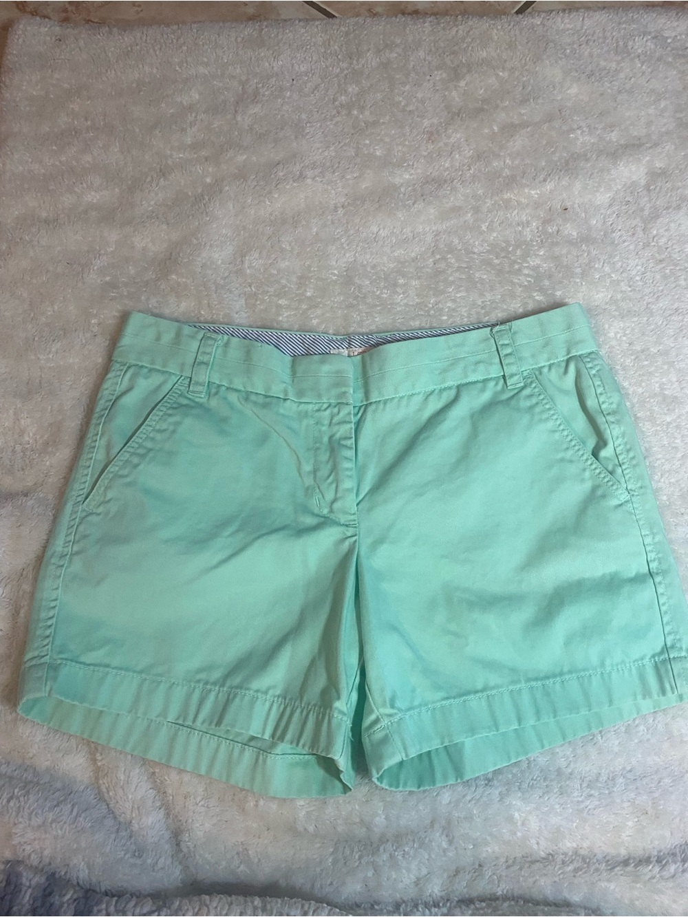 J. Crew Mint Green Women’s Bermuda Shorts - Picture 2 of 10
